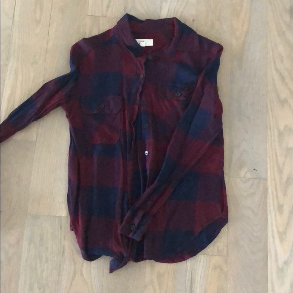 Plaid L/S Button Down